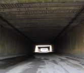 widok tunelu