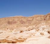 Kolorowy Kanion na Półwyspie Synaj, Fotografia 2011