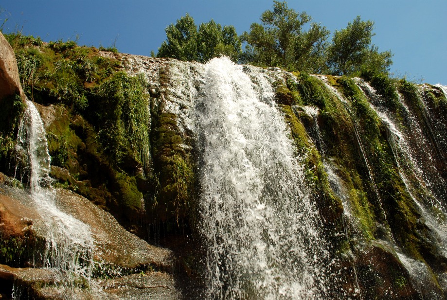 Huesca waterfalls